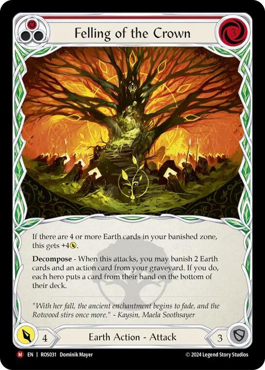 Felling of the Crown card image