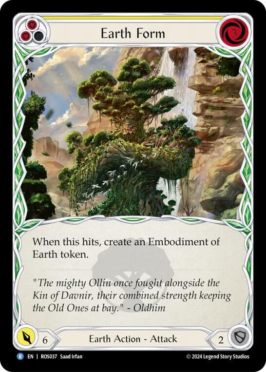 Earth Form (Yellow) card image