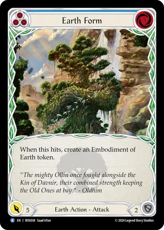 Earth Form (Blue) card image
