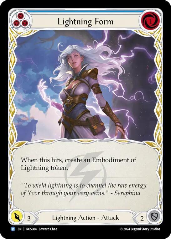 Lightning Form (Blue) card image