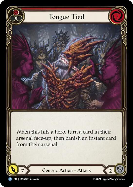 Tongue Tied card image