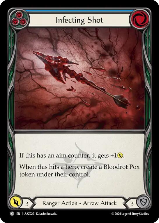 Infecting Shot (Blue) card image