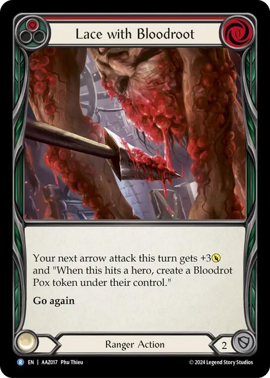 Lace with Bloodrot card image