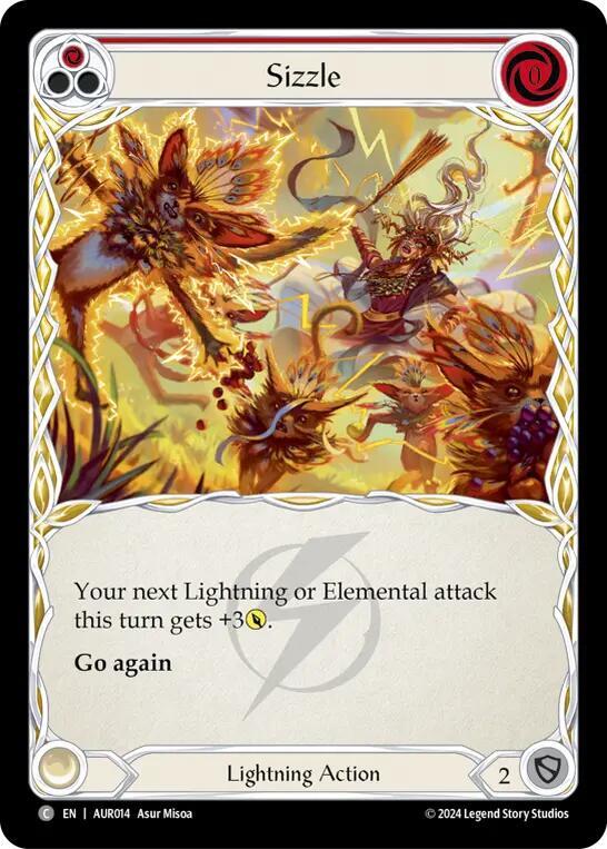 Sizzle (Red) card image