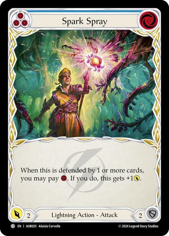 Spark Spray (Blue) card image