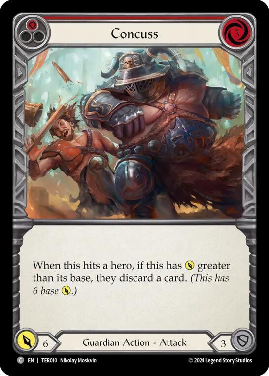 Concuss (Red) card image