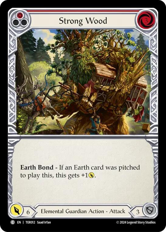 Strong Wood (Red) card image