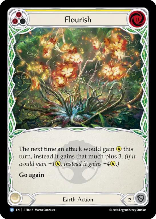 Flourish (Yellow) card image