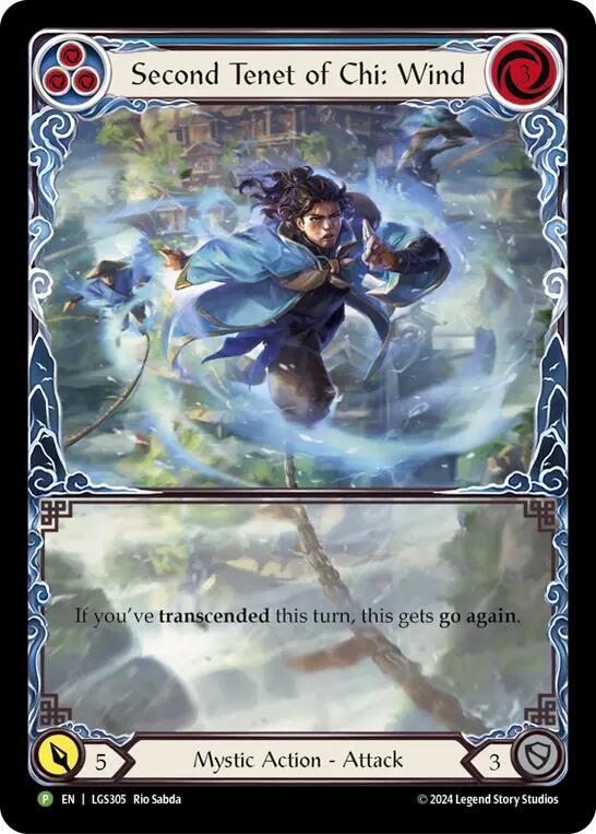 Second Tenet of Chi: Wind - LGS305 card image