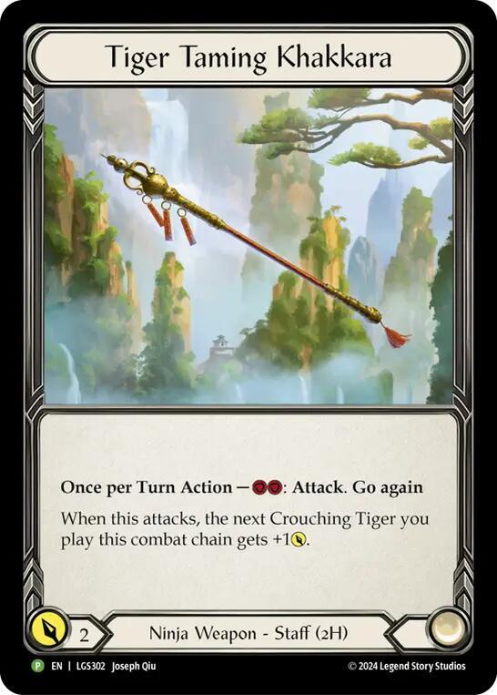 Tiger Taming Khakkara - LGS302 card image