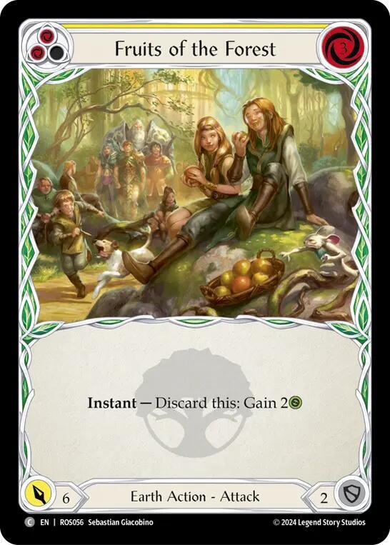 Fruits of the Forest (Yellow) card image