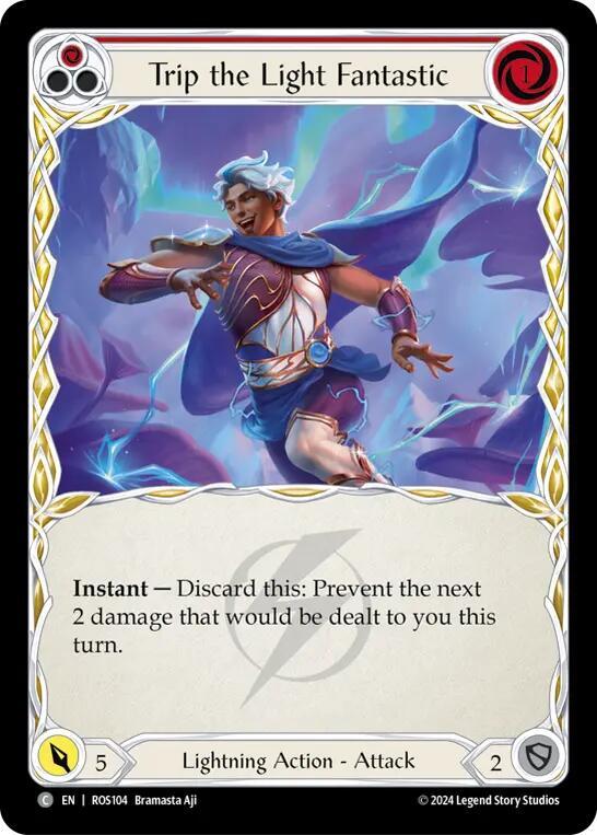 Trip the Light Fantastic (Red) card image