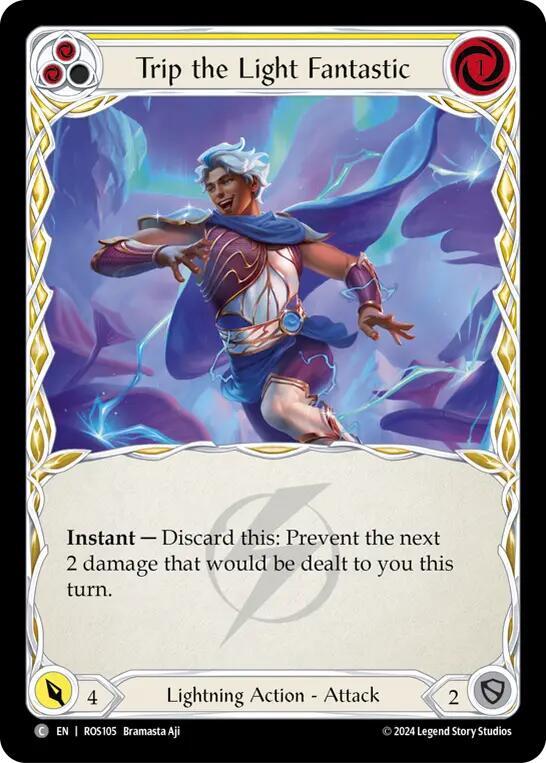 Trip the Light Fantastic (Yellow) card image