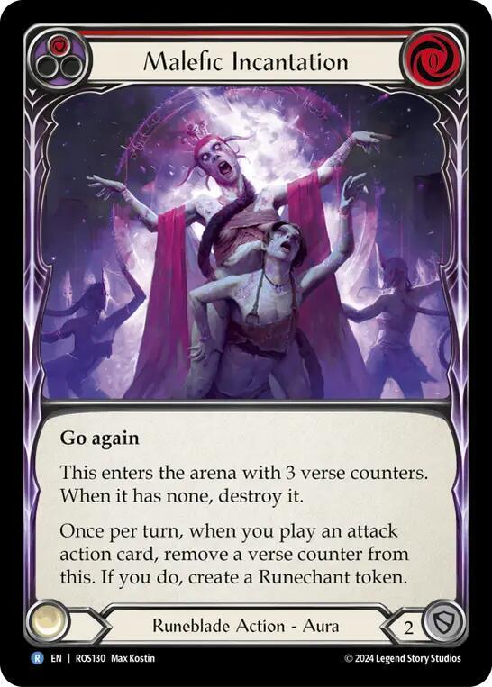 Malefic Incantation (Red) card image