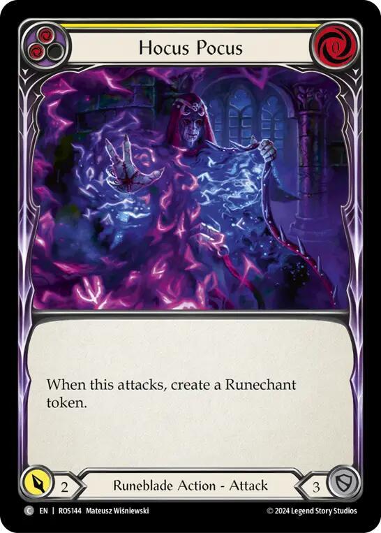 Hocus Pocus (Yellow) card image