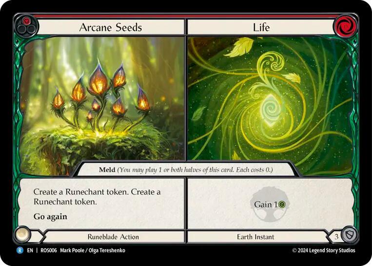Arcane Seeds // Life card image