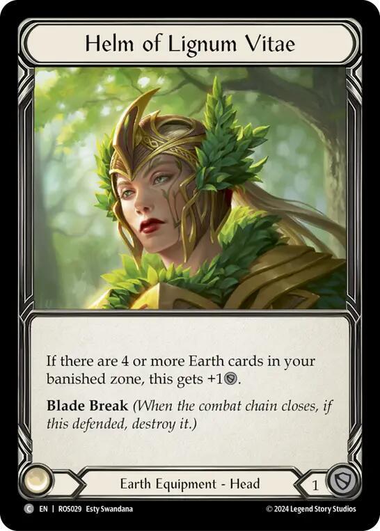 Helm of Lignum Vitae card image