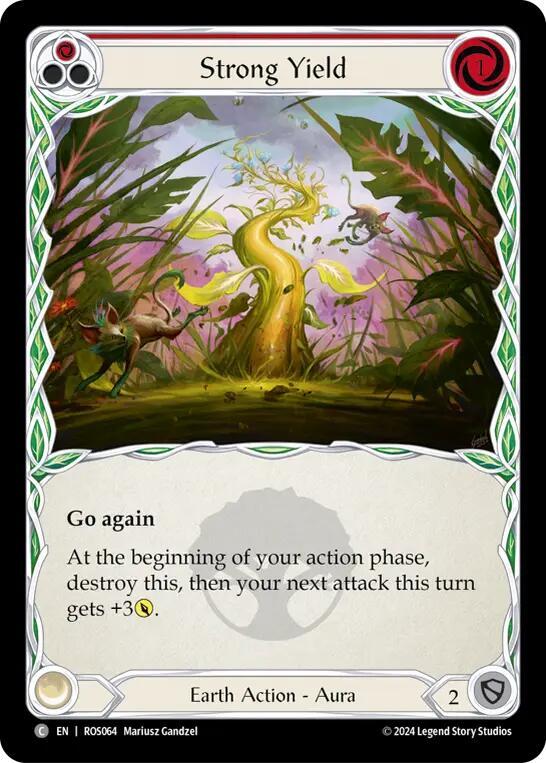 Strong Yield (Red) card image