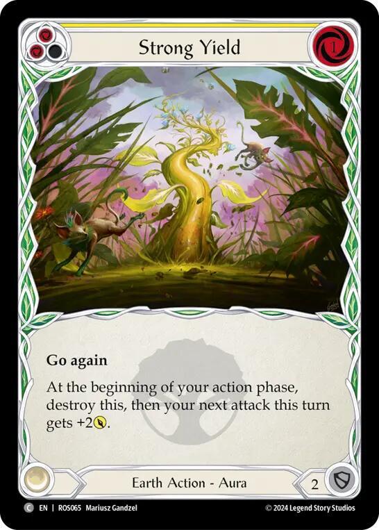 Strong Yield (Yellow) card image