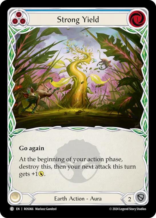 Strong Yield (Blue) card image