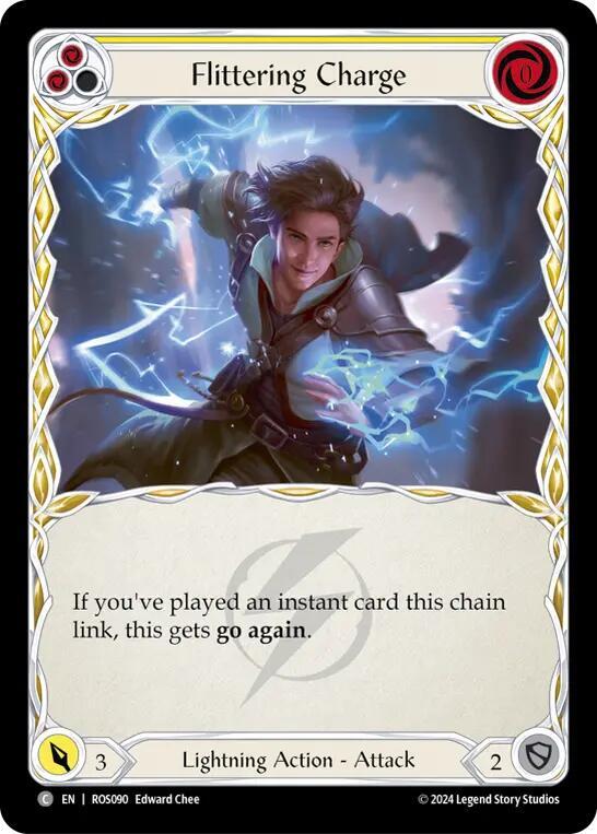 Flittering Charge (Yellow) card image
