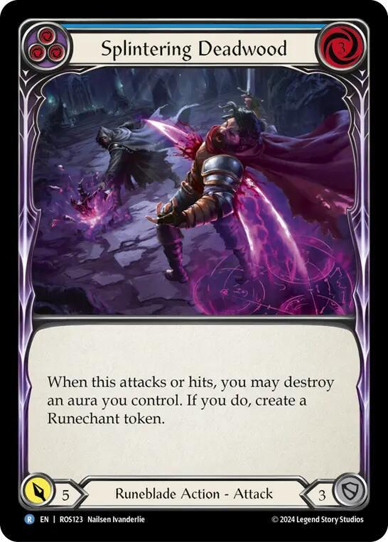 Splintering Deadwood (Blue) card image