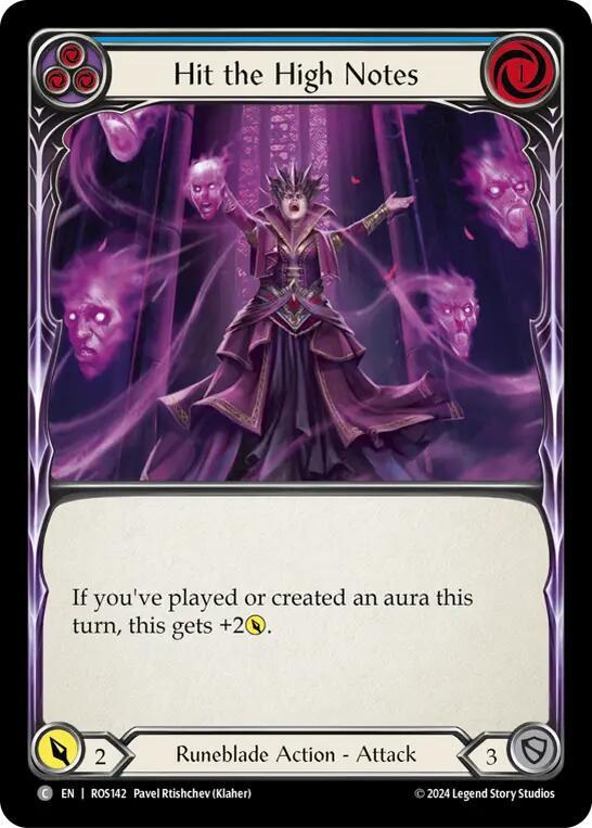 Hit the High Notes (Blue) card image