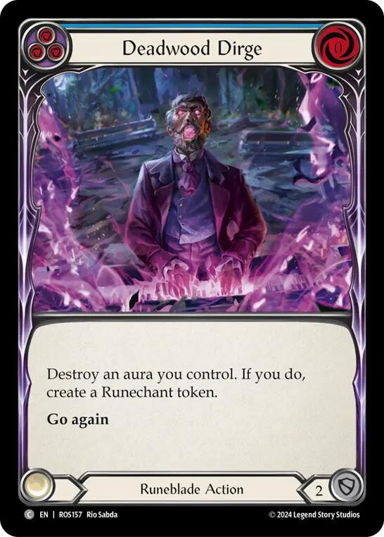 Deadwood Dirge (Blue) card image