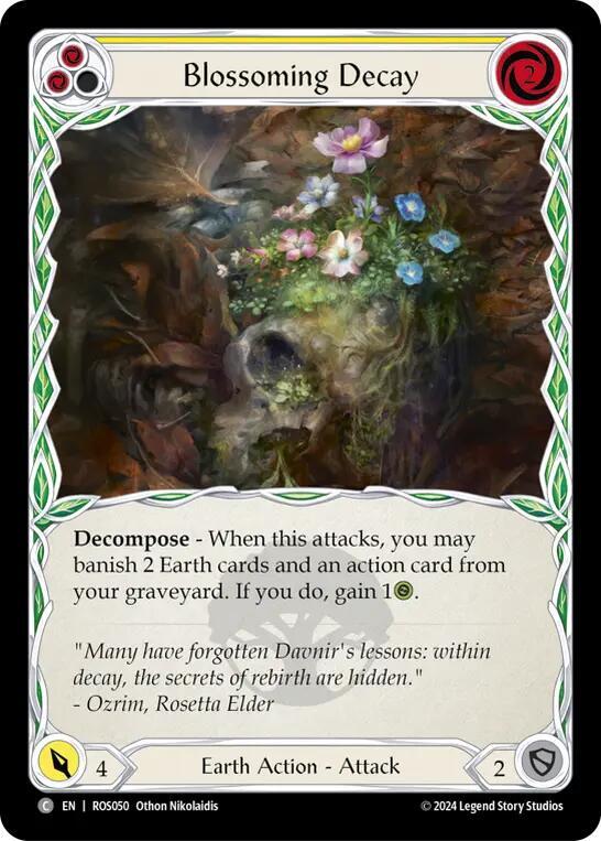 Blossoming Decay (Yellow) card image