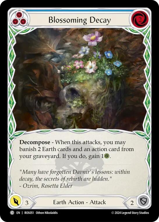 Blossoming Decay (Blue) card image