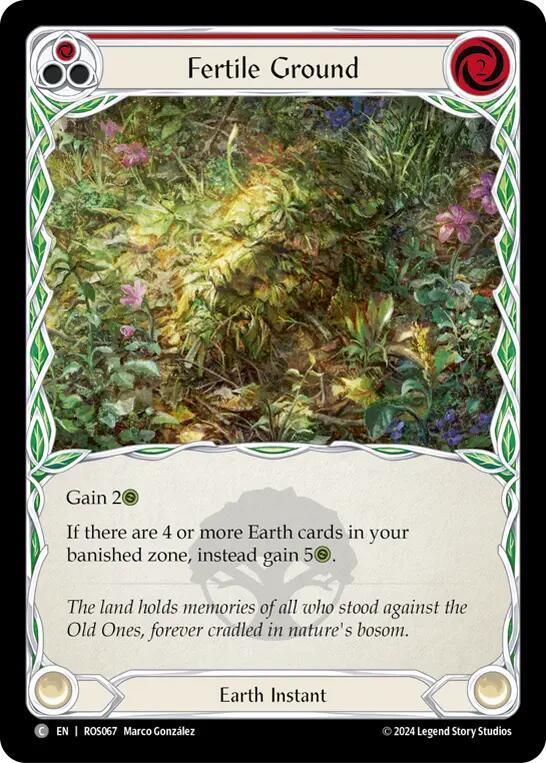 Fertile Ground (Red) card image