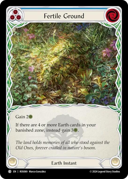Fertile Ground (Blue) card image