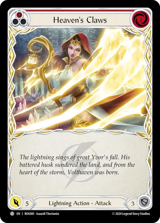 Heaven's Claws (Red) card image