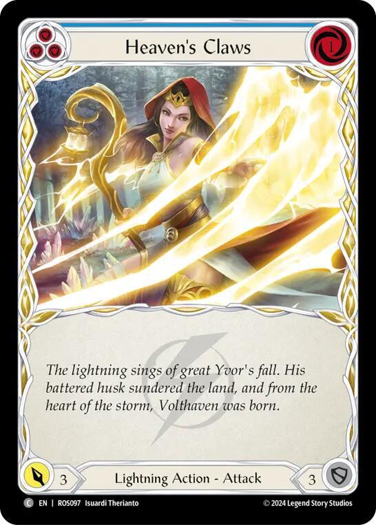 Heaven's Claws (Blue) card image