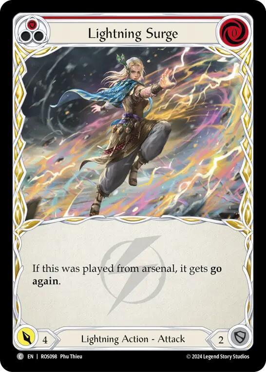 Lightning Surge (Red) card image