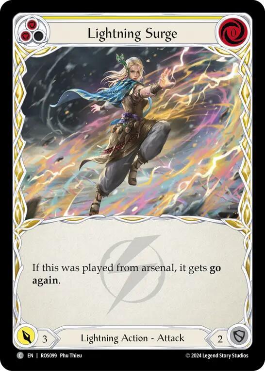 Lightning Surge (Yellow) card image