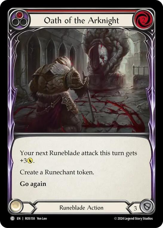 Oath of the Arknight (Red) card image