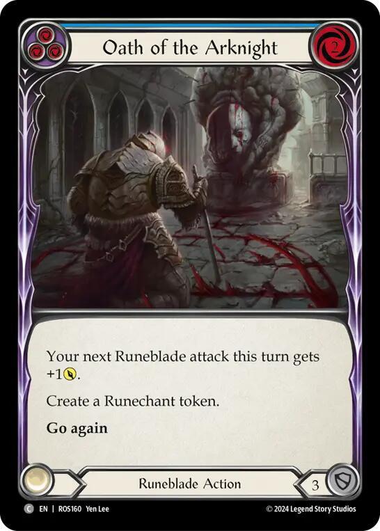 Oath of the Arknight (Blue) card image