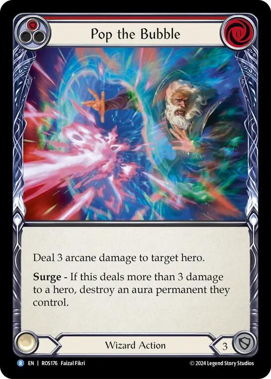 Pop the Bubble (Red) card image