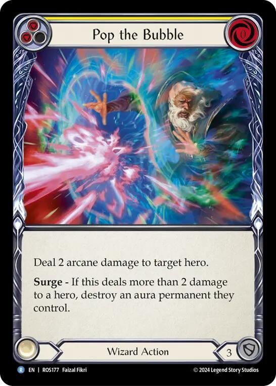 Pop the Bubble (Yellow) card image