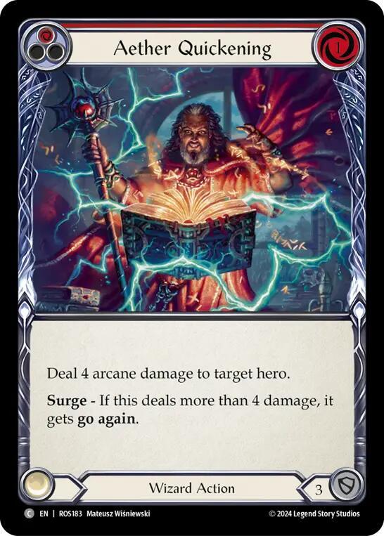 Aether Quickening (Red) card image