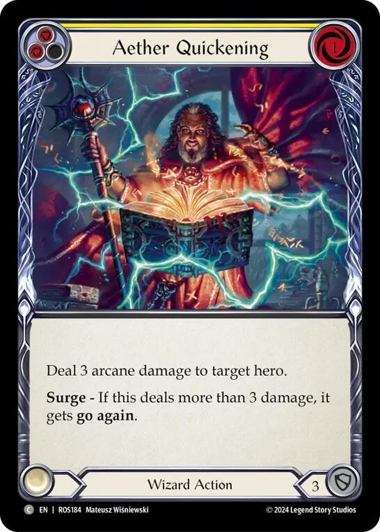 Aether Quickening (Yellow) card image