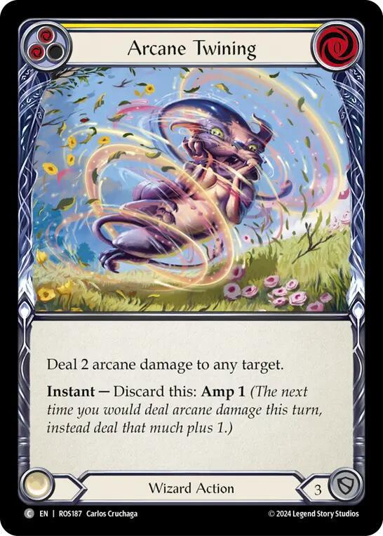 Arcane Twining (Yellow) card image