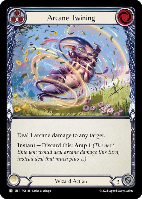 Arcane Twining (Blue) card image
