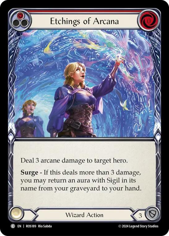 Etchings of Arcana (Red) card image