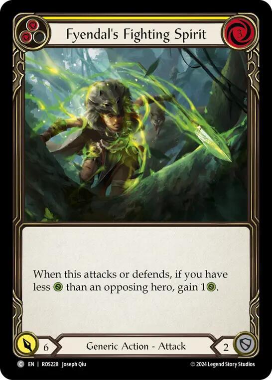 Fyendal's Fighting Spirit (Yellow) card image