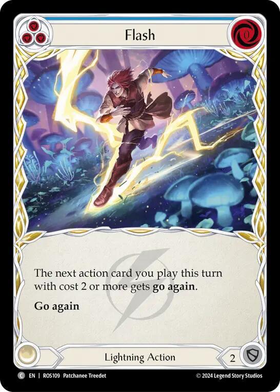 Flash (Blue) card image