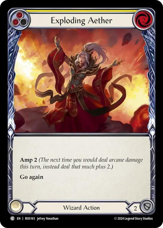 Exploding Aether (Yellow) card image