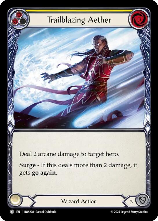Trailblazing Aether (Yellow) card image