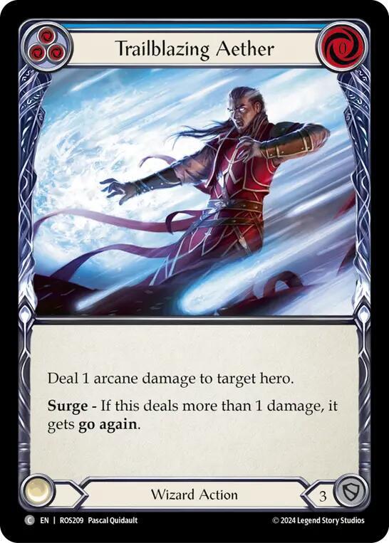 Trailblazing Aether (Blue) card image